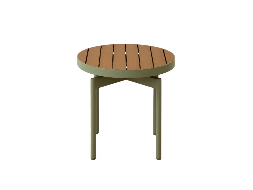 Outdoor-Seitentisch für 2 Sitzplätze, 48,5x48,5