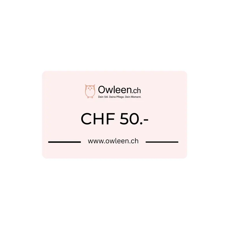 Owleen Geschenkgutschein CHF 50 (digital)