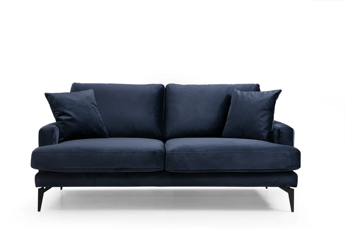 Papira 2 Sitzer Sofa - Marineblau