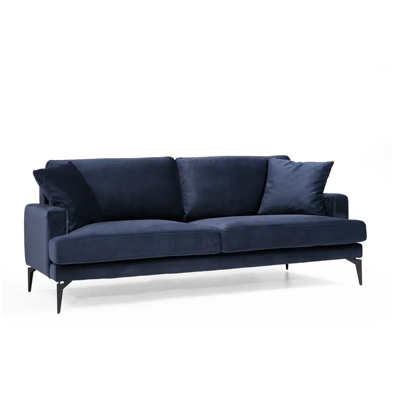 Papira 3 Sitzer Sofa - Marineblau