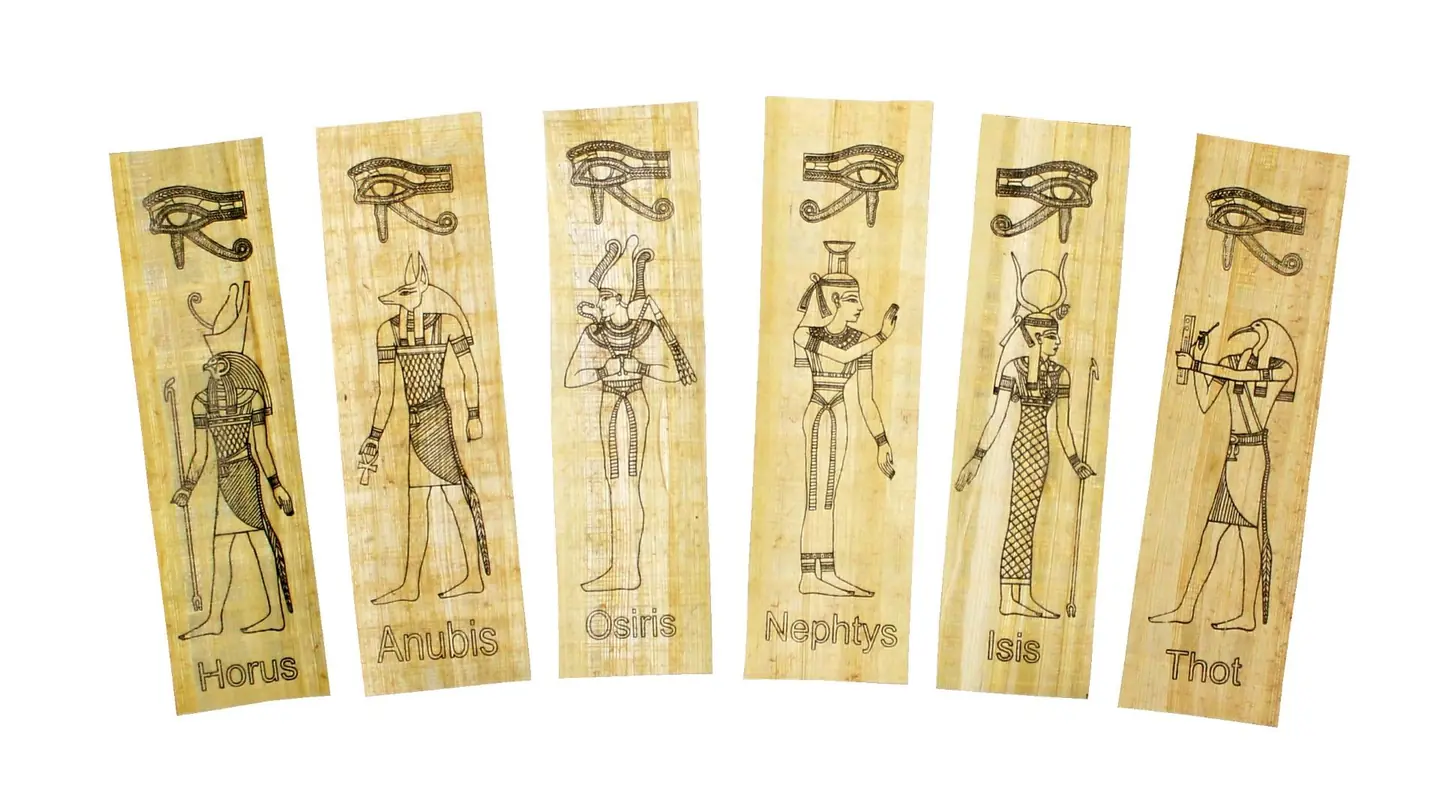 Papyrus Lesezeichen - Udjat-Set