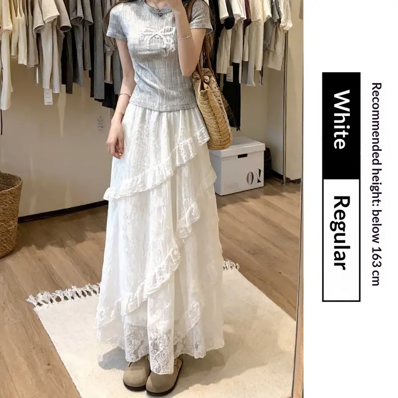 Patchwork Twill A-Linien Rock
