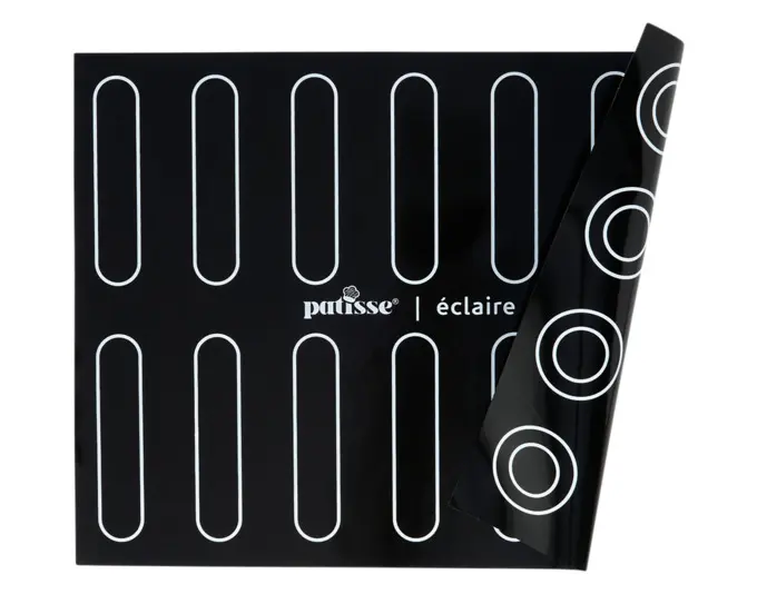 PATISSE Silikon-Backmatte für Eclairs und Windbeutel 40x30 cm