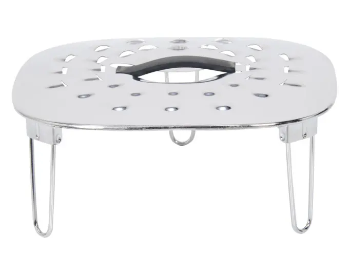 PATISSE Spritzschutz Air Frying Accessoires eckig 21x21x3 cm Edelstahl/Silikon