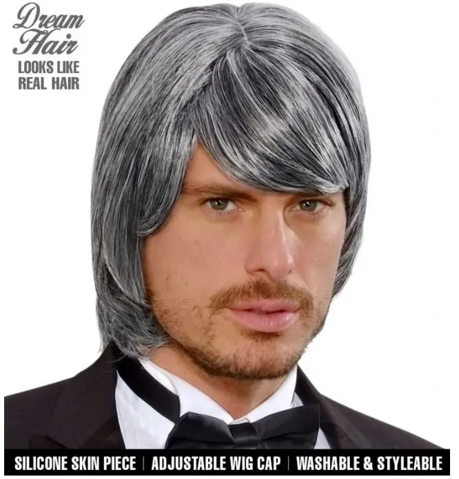 Perücke Adam Dream Hair grau