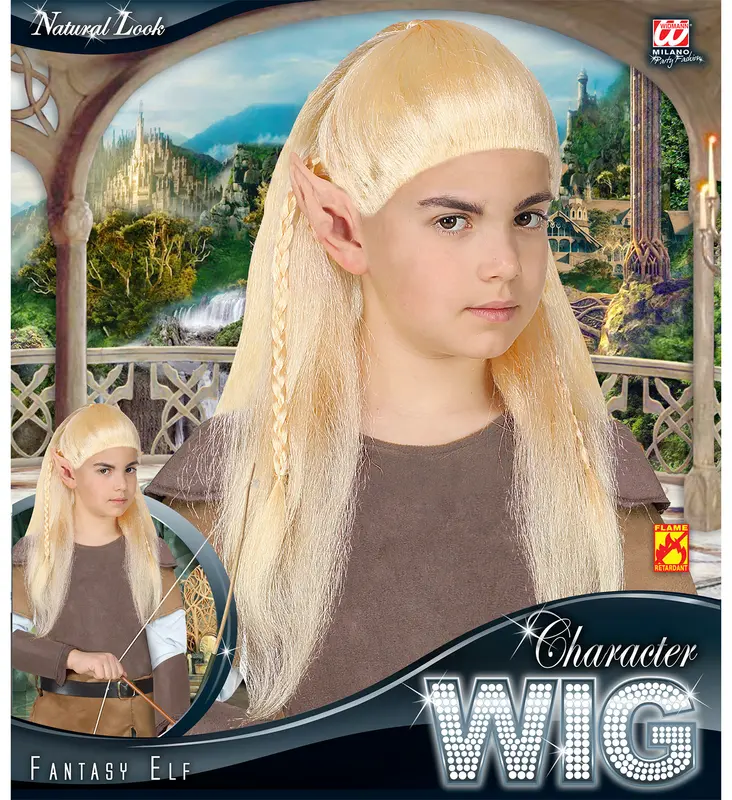Perücke Elf Fantasy blond