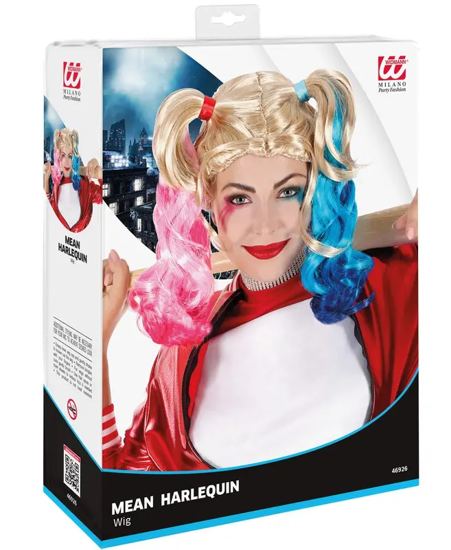 Perücke Mean Villain Frau