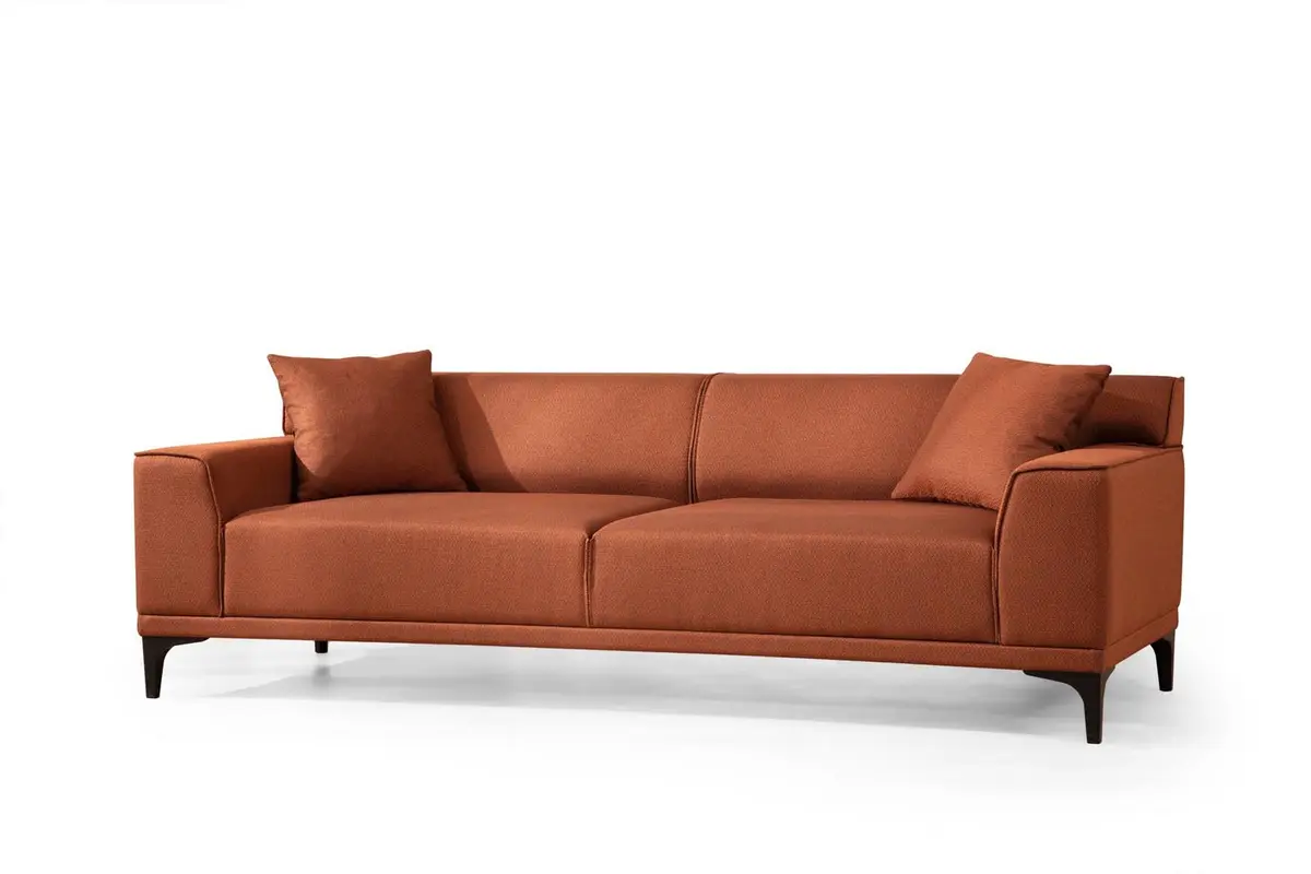 Petra 3 3er Sofa - Orange