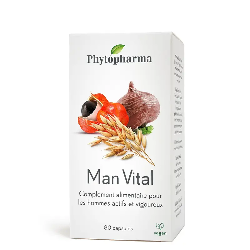 Phytopharma Man Vital caps bte 80 pce