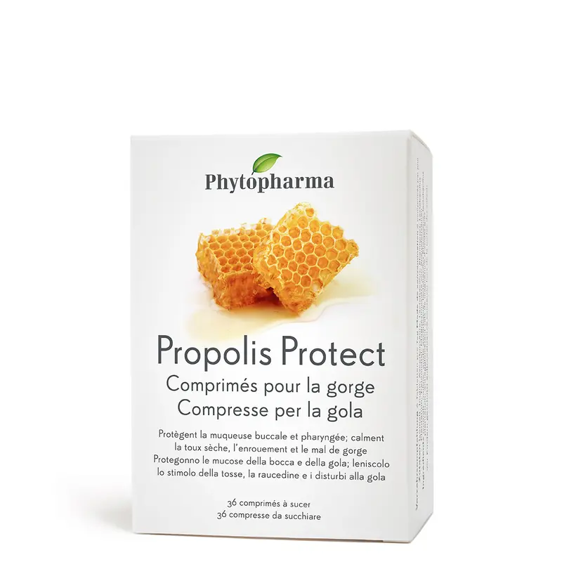 Phytopharma Propolis Protect comprimé gorge 36 pce