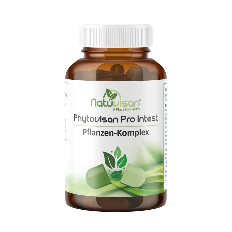 Phytovisan Pro Intest Darm Kräuter- und Pflanzenkomplex 120 Kapseln