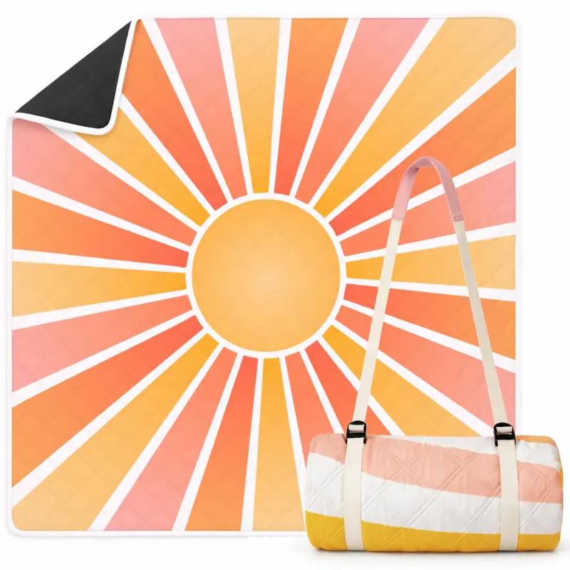 Picknickdecke, 200 x 200 cm, Sun