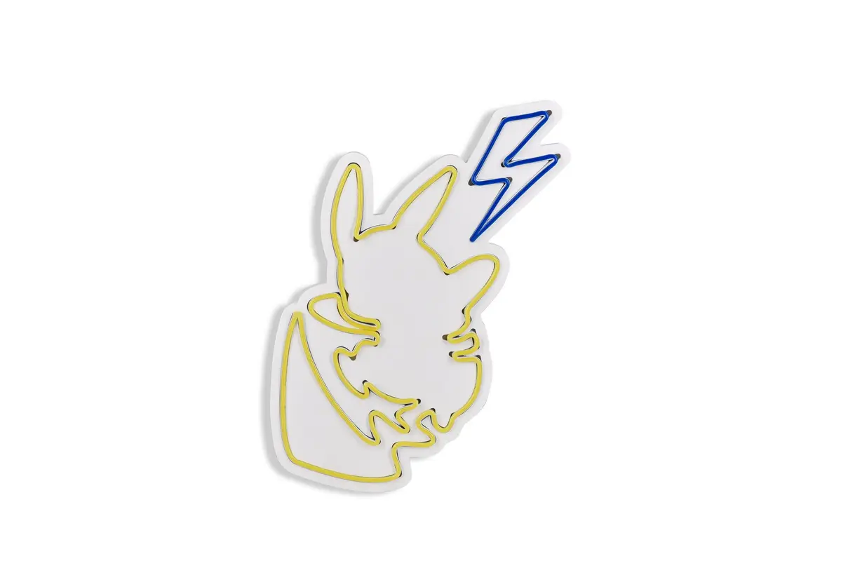Pikachu Wandleuchte - Gelb Blau