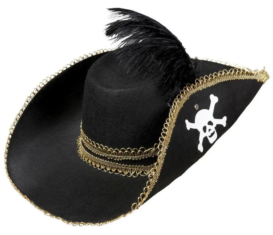 Piratenhut mit Feder