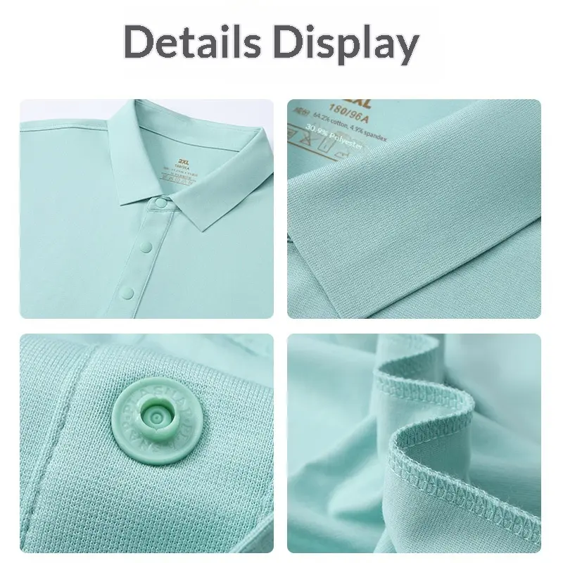 Polo-Shirt aus merzerisierter Baumwolle