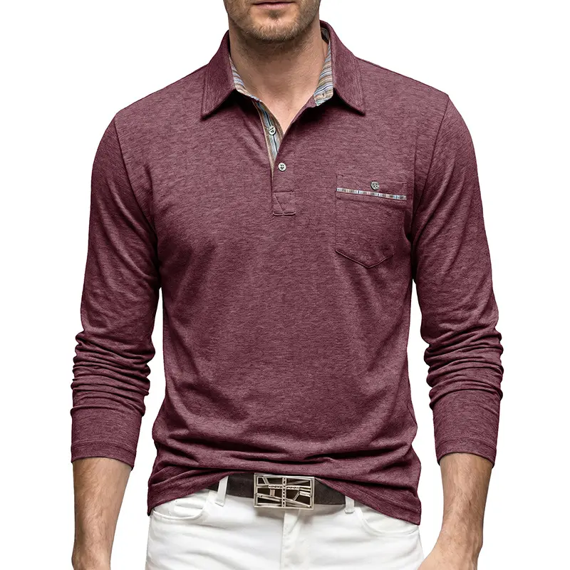 Polo-Shirt mit Tasche