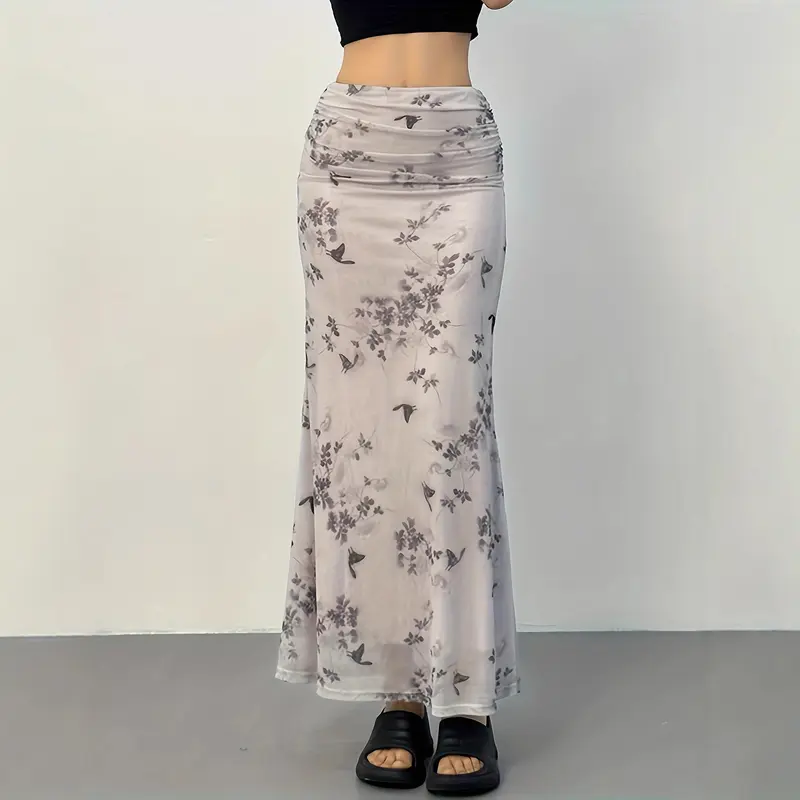 Polyester-Rock mit digitalem Print