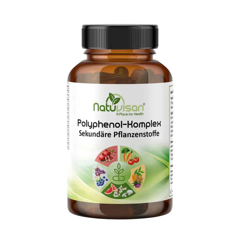 Polyphenol Komplex mit 14 Pflanzenstoffen 120 Kapseln