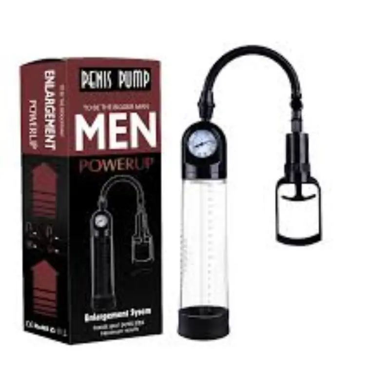 Pompe à pénis vacuum avec manomètre — Men