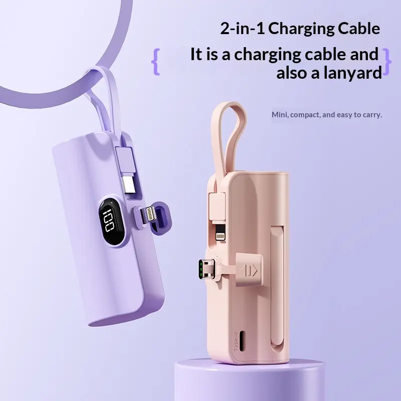 Powerbank mit Kabel