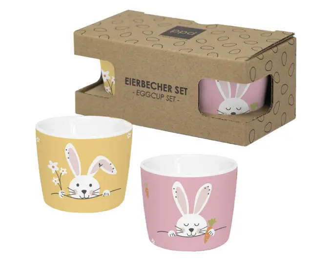 PPD Eierbecher Hello & Easter GB 2 Stück