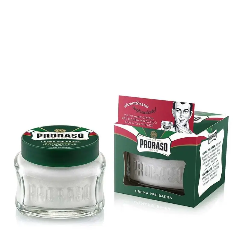 Pre-Shave Cream grüne Linie erfrischend - Proraso