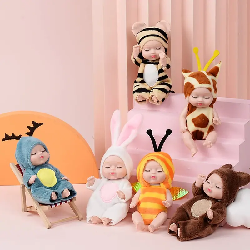 Prinzessinnen-Puppen-Set im Geschenk-Box