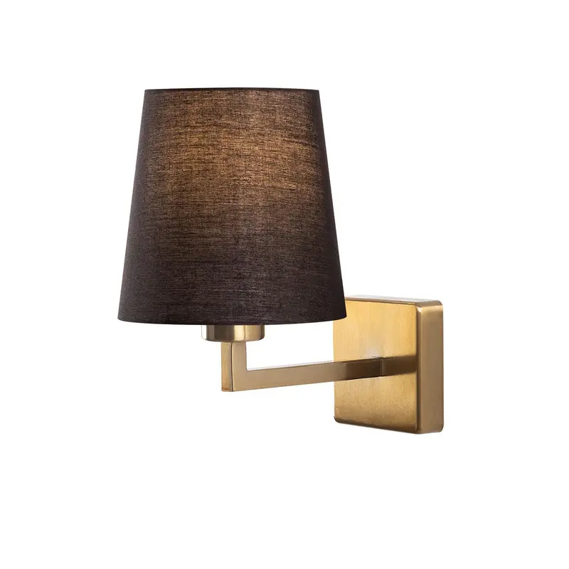 Profil Wandleuchte - Gold Schwarz