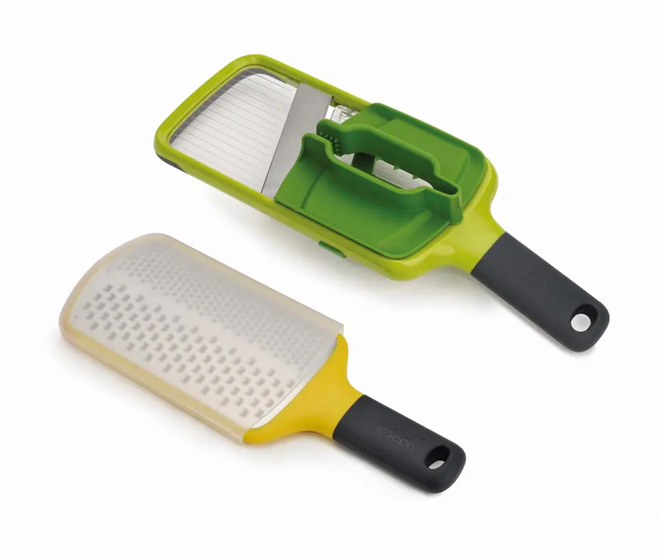Promo Gadget Set 2tlg. Multi-Grip Mand. Multi-Grate Reibe