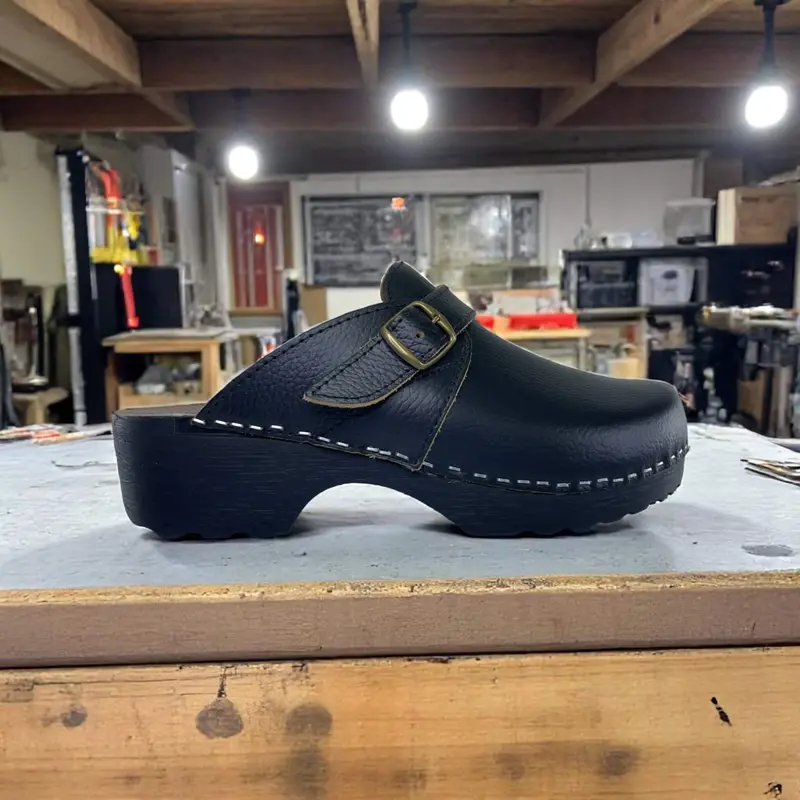 PU-Clogs Work black