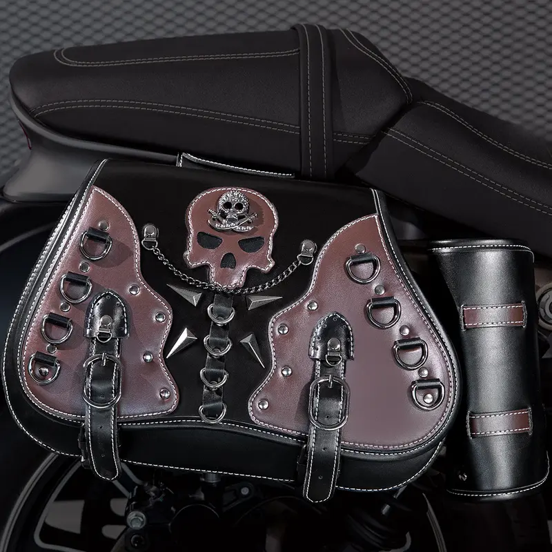 Punk Motorrad-Seiten-Taschen