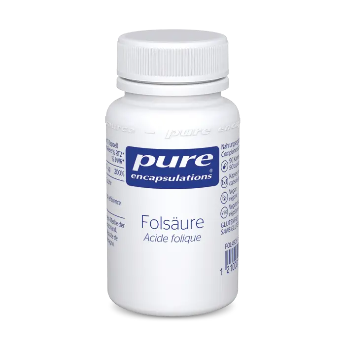 PURE Acide Folique capsules 90 pces