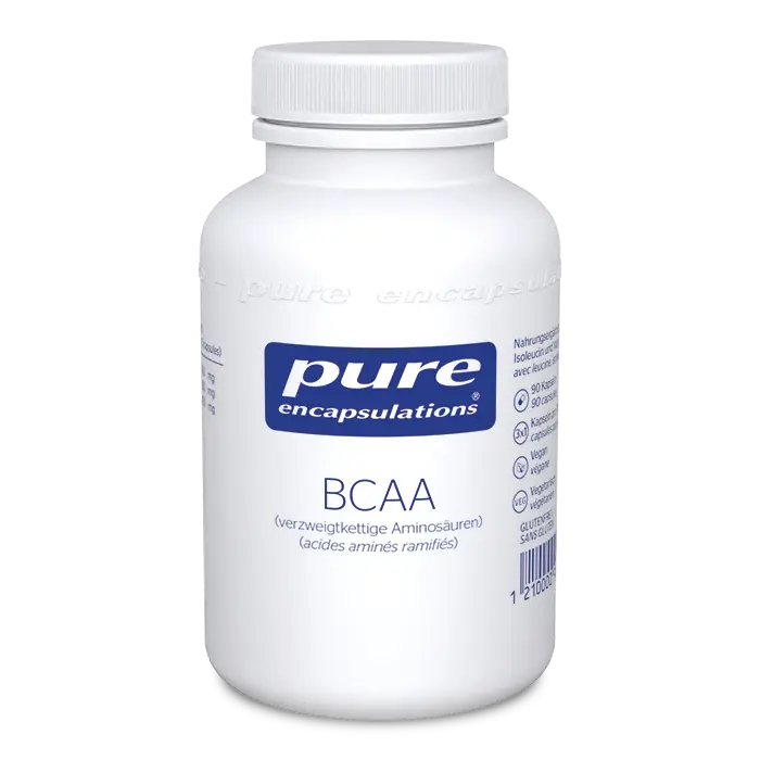PURE BCAA Acides aminés capsules 90 pces