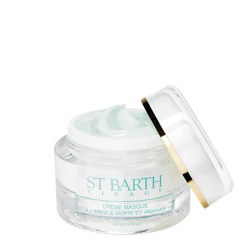 Purifying Cream Mask with Green Clay & Pineapple