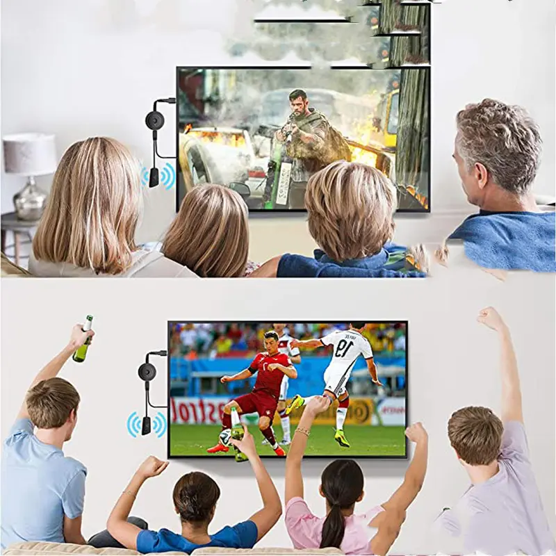 Pushbao Dual-Band WiFi Adapter für TV/Projektor