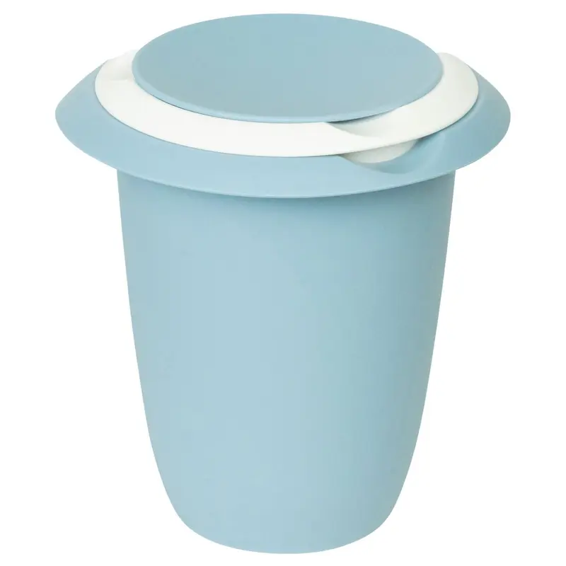 Quirltopf mit Spritzschutz 1l blau