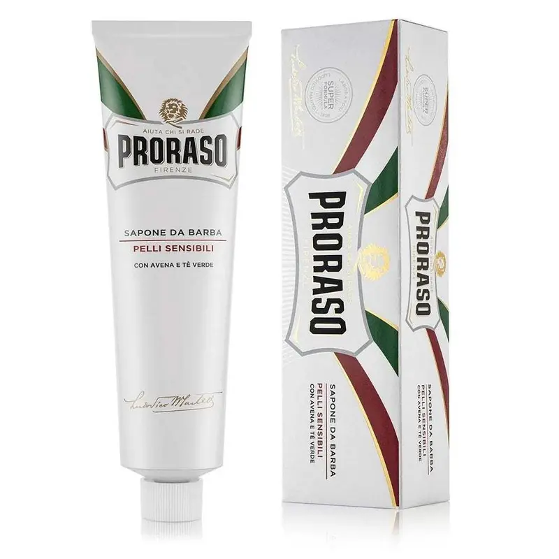 Rasiercreme weisse Linie für empfindliche Haut - Proraso