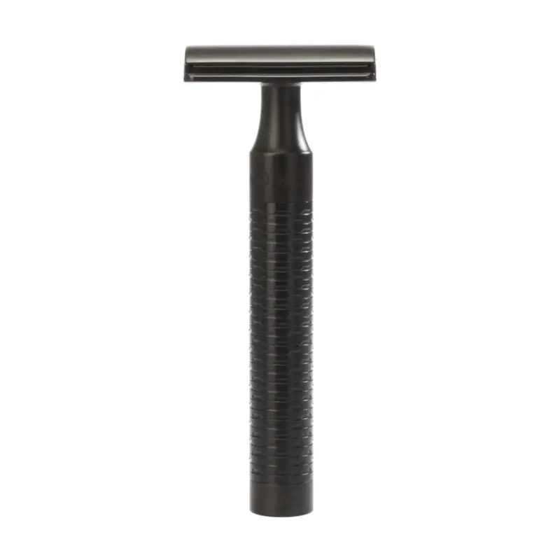 Rasierhobel ROCCA Edelstahl schwarz - Mühle