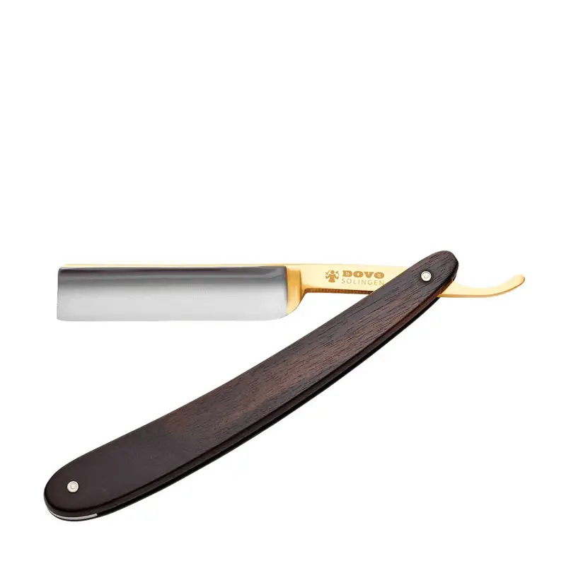 Rasiermesser APEX Ebenholz Gradkopf  5/8" - Dovo