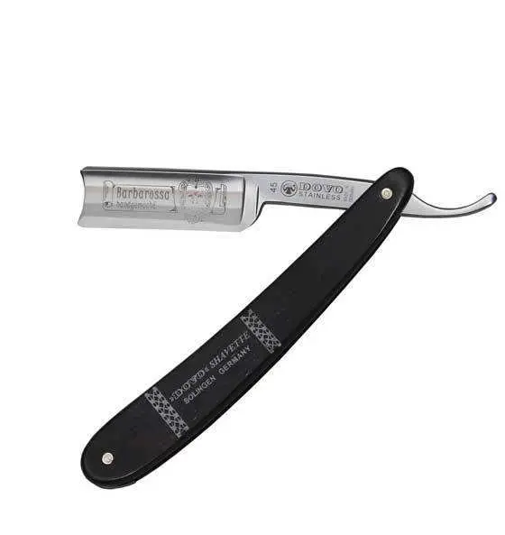 Rasiermesser Barbarossa Ebenholz spanischer Kopf 5/8" - Dovo