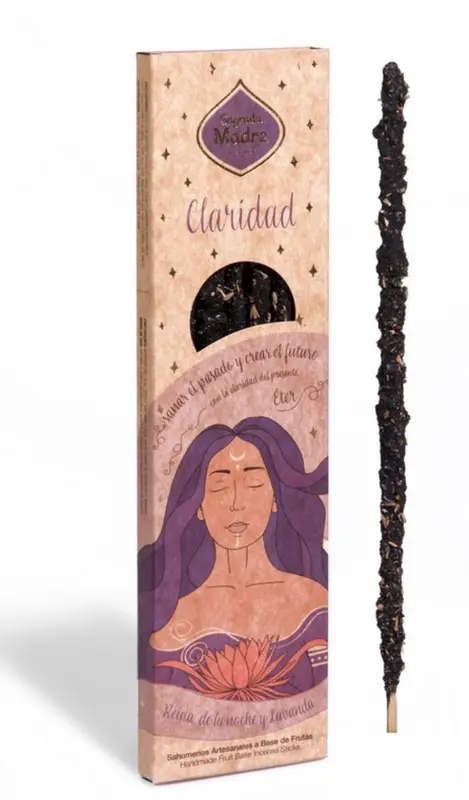 Räucherstäbchen Sagrada Madre 5 ELEMENTE Äther Lavendel-Königin der Nacht 6 Stäbe à 1h