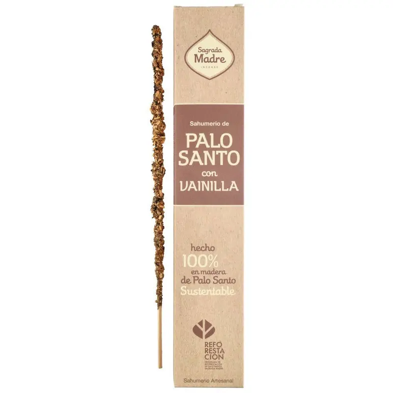 Räucherstäbchen Sagrada Madre PALO SANTO & Vanille 8 Stäbe