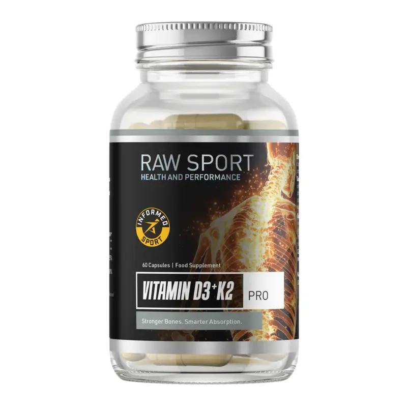 Raw Sport Vitamin D3 + K2 Pro