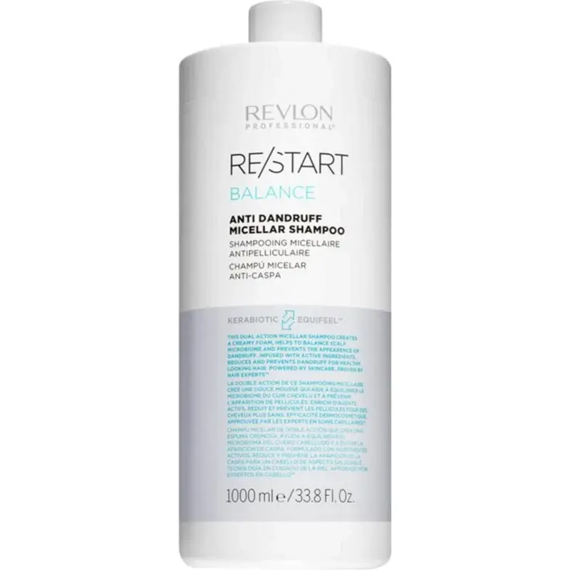 Re-Start Balance Anti Dandruff Micellar Shampoo, 1000 ml