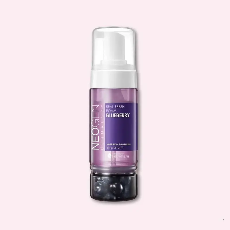 Real Fresh Foam Cleanser Blueberry