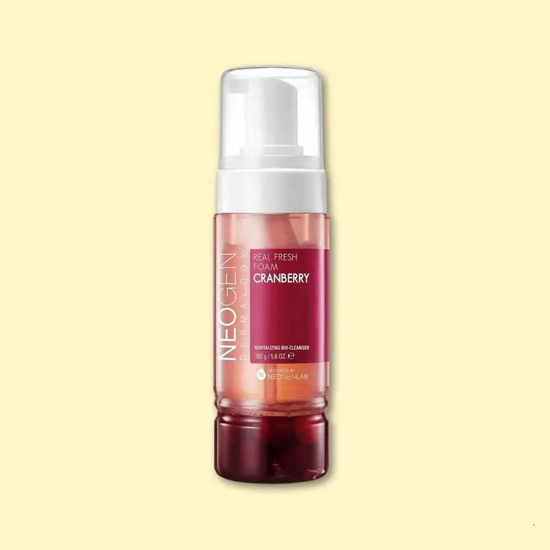 Real Fresh Foam Cleanser Cranberry