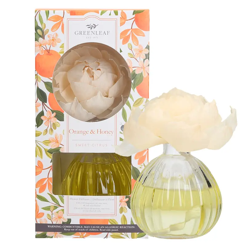 Reed-Diffuser Greenleaf - Orange & Honey, 236ml