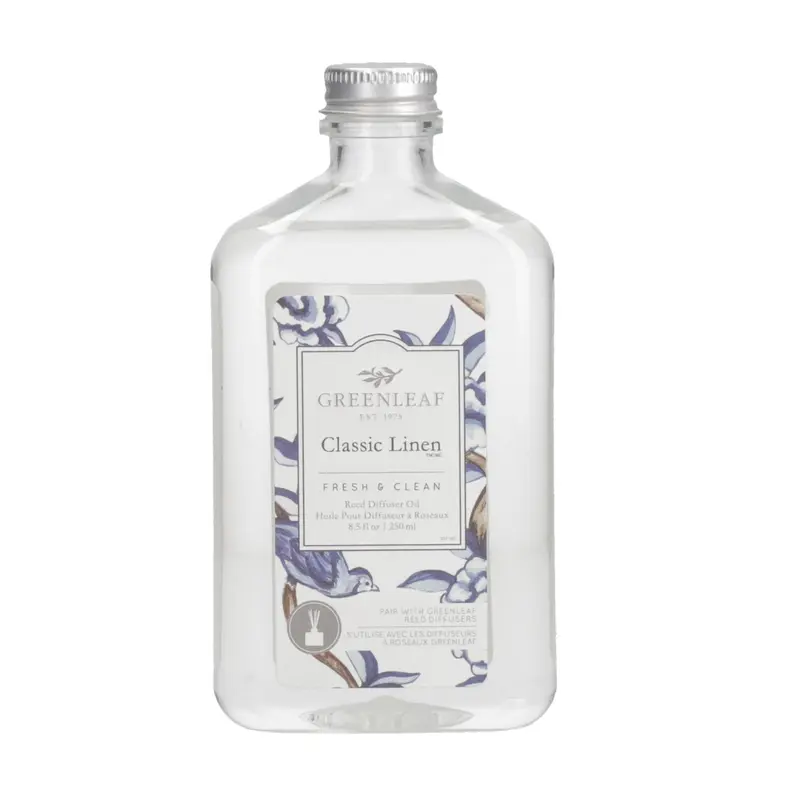 Reed-Diffuser Öl Greenleaf - Classic Linen, 250ml