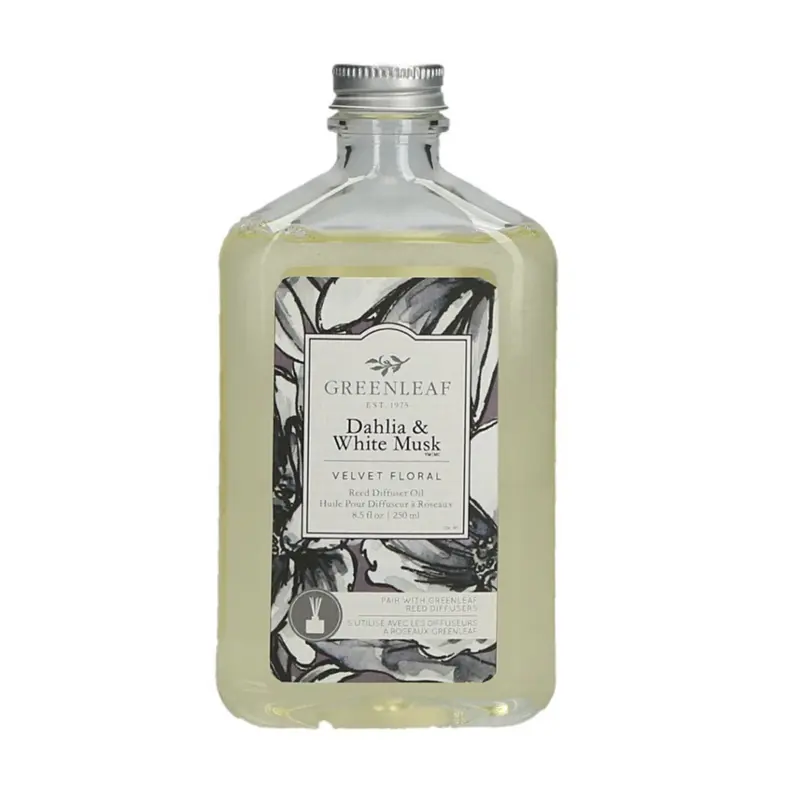 Reed-Diffuser Öl Greenleaf - Dahlia White Musk, 250ml