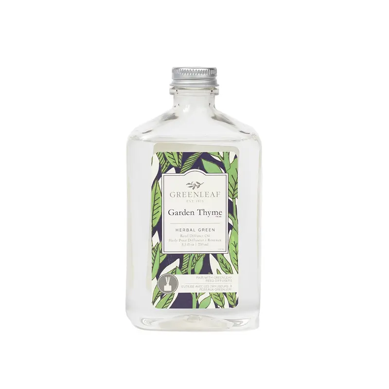 Reed-Diffuser Öl Greenleaf - Garden Thyme, 250ml